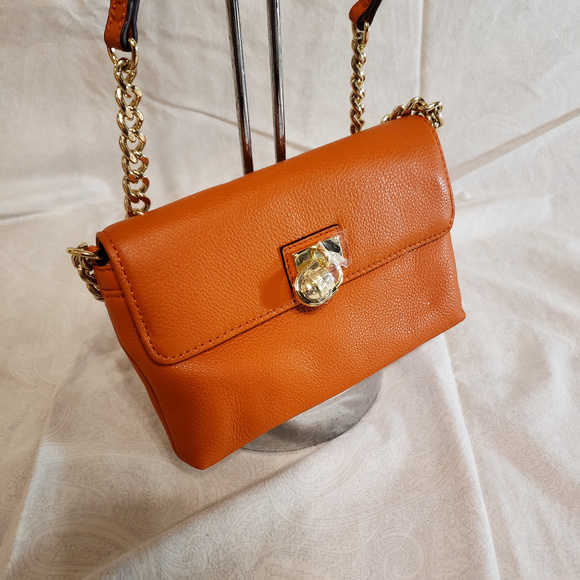NWOT Calvin Klein Orange Crossbody - Picture 1 of 8